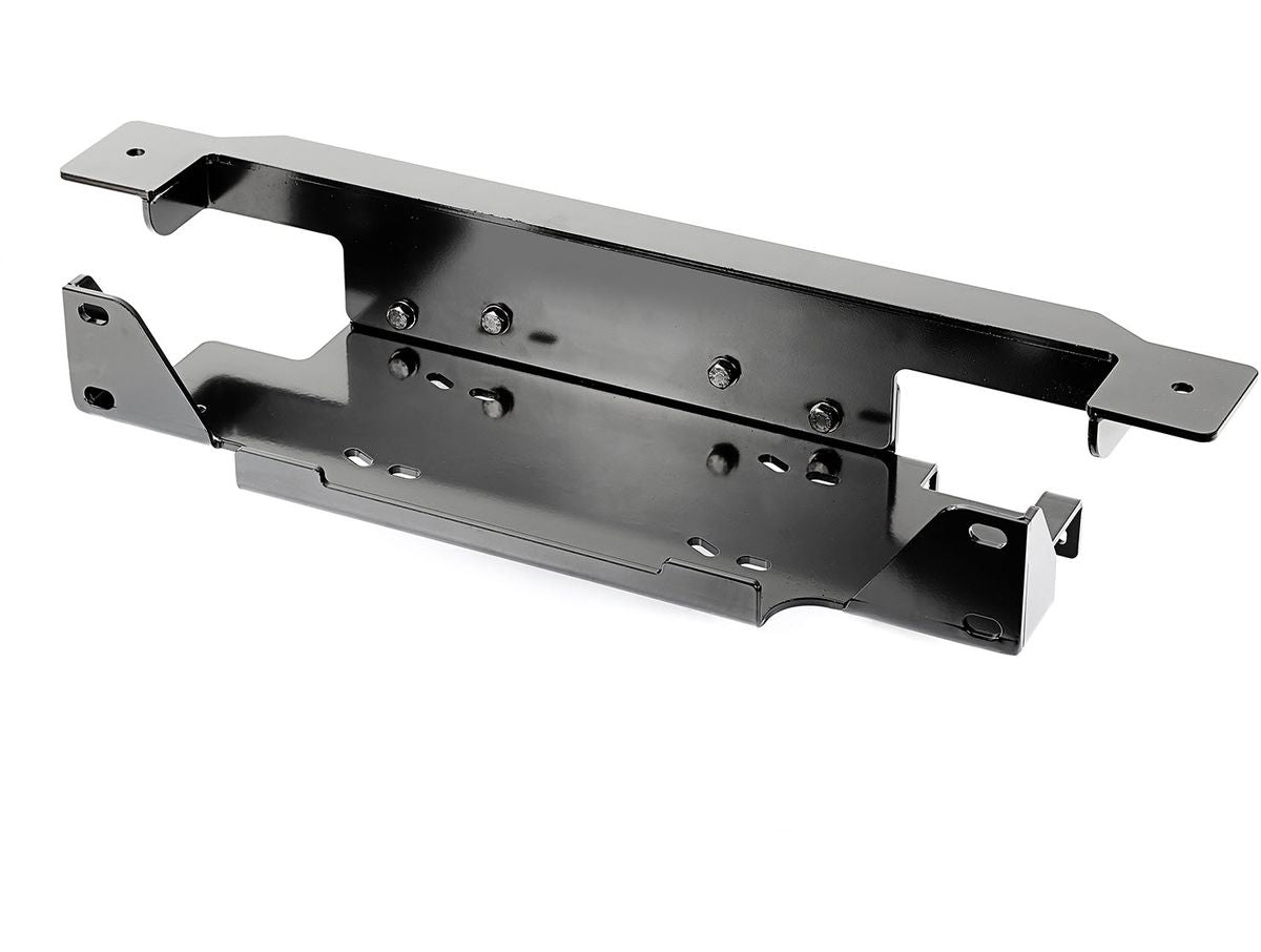 Winch Mounting Plate Stamped Bumper Steel 13-18 Jeep Wrangler JK Rugged Ridge