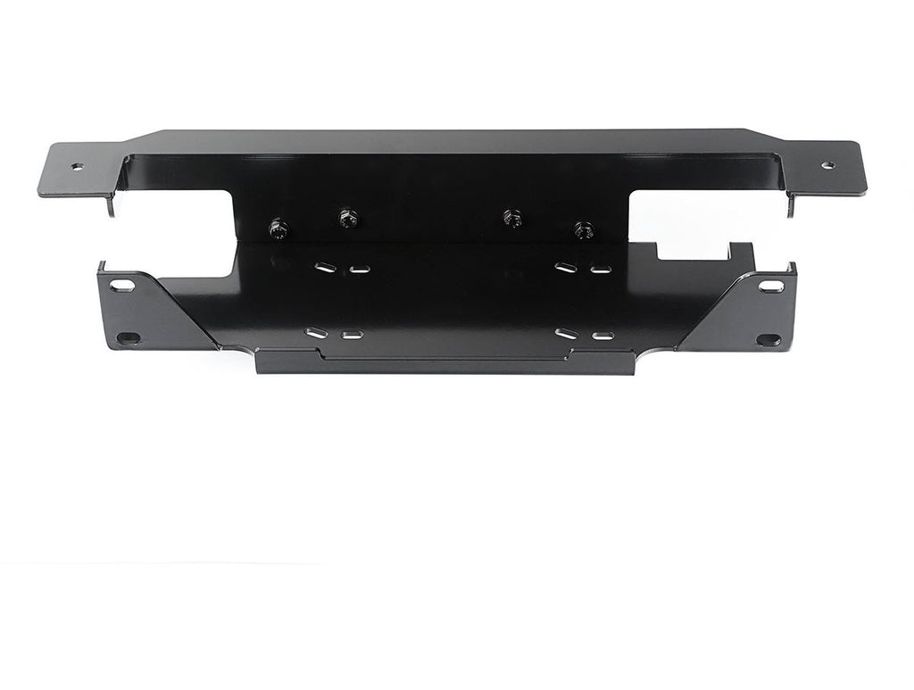 Winch Mounting Plate Stamped Bumper Steel 13-18 Jeep Wrangler JK Rugged Ridge