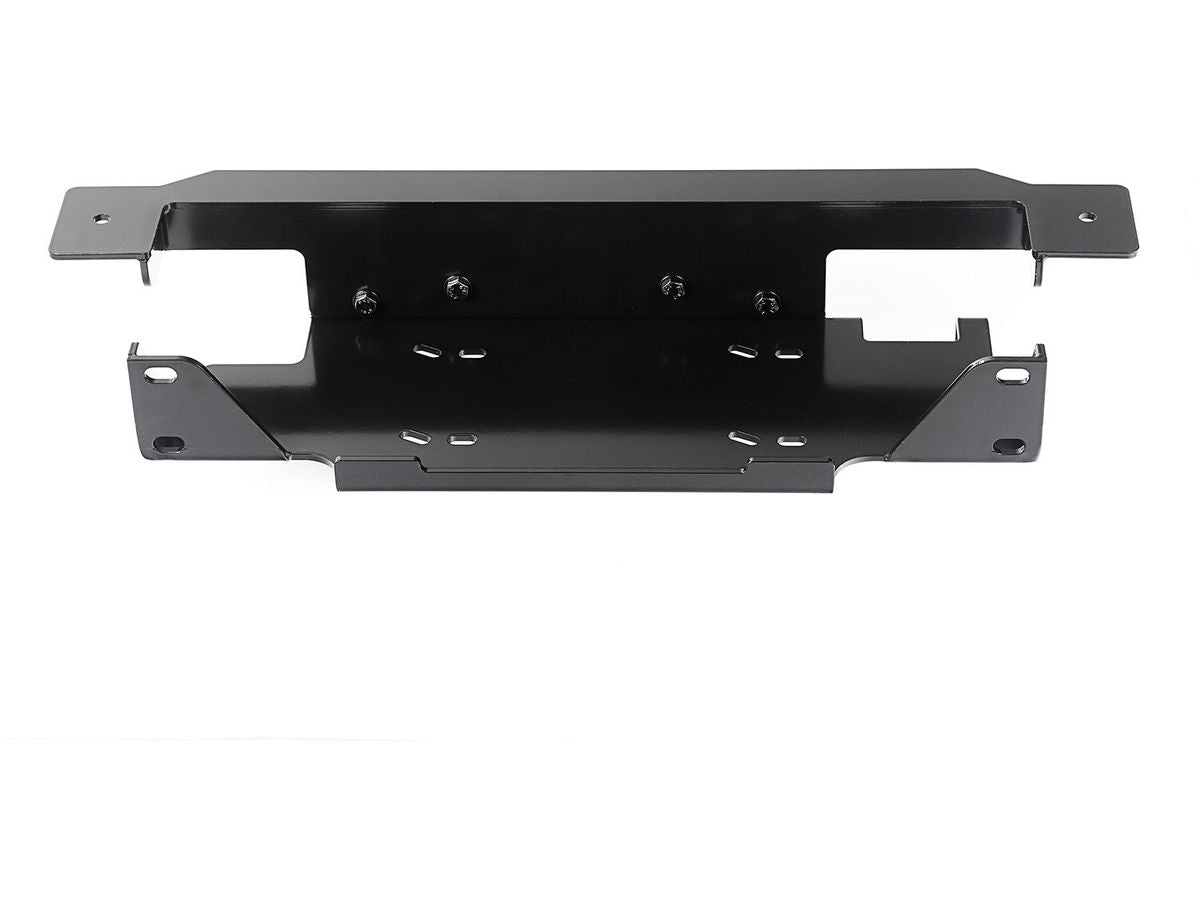 Winch Mounting Plate Stamped Bumper Steel 13-18 Jeep Wrangler JK Rugged Ridge