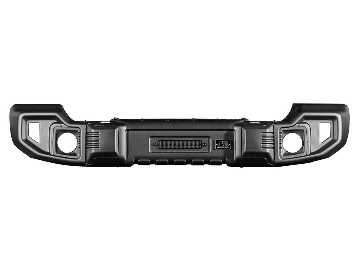 Spartacus Bumper Front Black 2018-Present Jeep Wrangler / 20-Present Gladiator Rugged Ridge