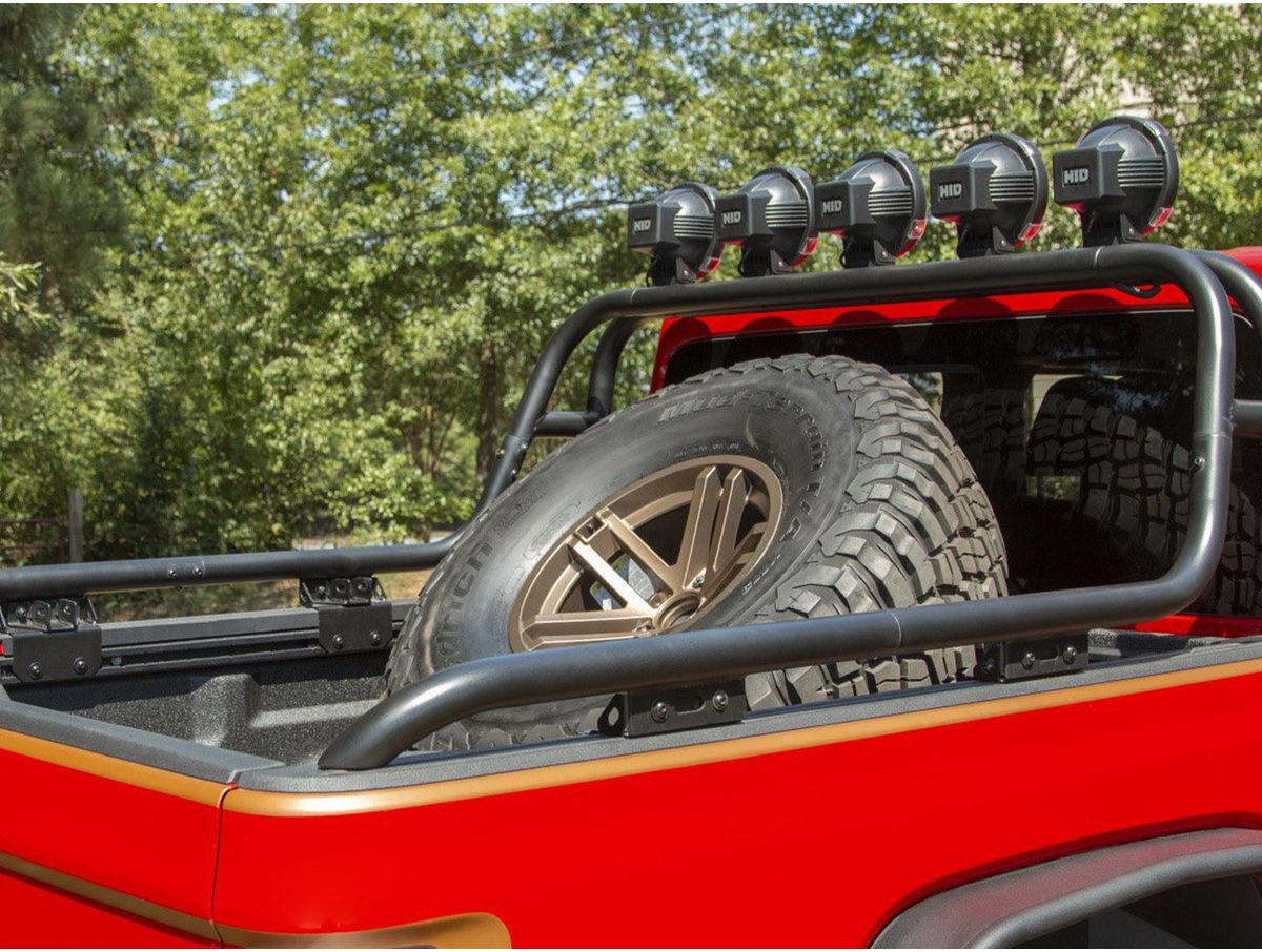 Spare Tire Carrier Bed Mount Jeep Gladiator JT Rugged Ridge