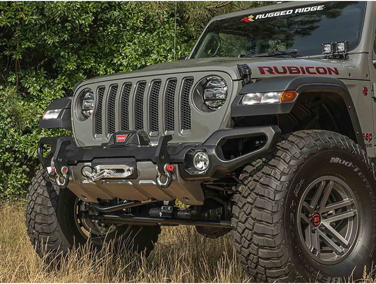 Venator Front Bumper 18-Present Jeep Wrangler Jl 20-Present Gladiator JT Rugged Ridge