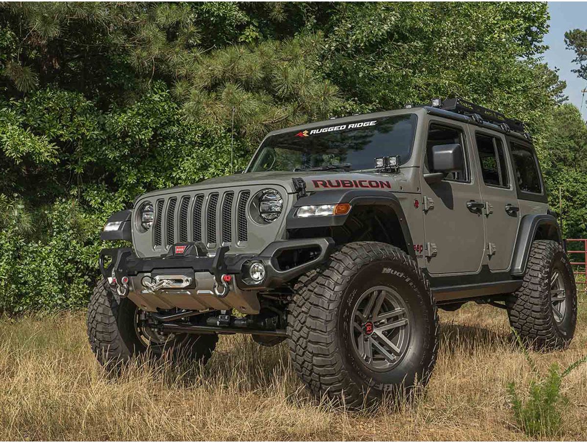 Venator Front Bumper 18-Present Jeep Wrangler Jl 20-Present Gladiator JT Rugged Ridge