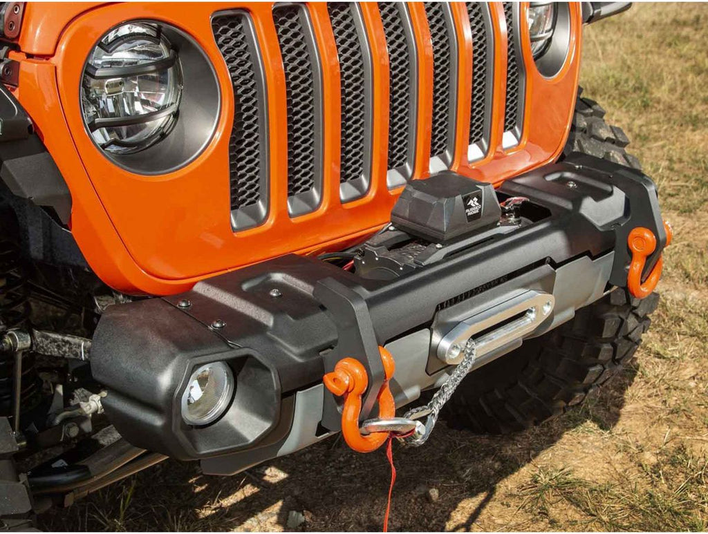 Venator Stubby Front Bumpersatin Blackjeep Rugged Ridge