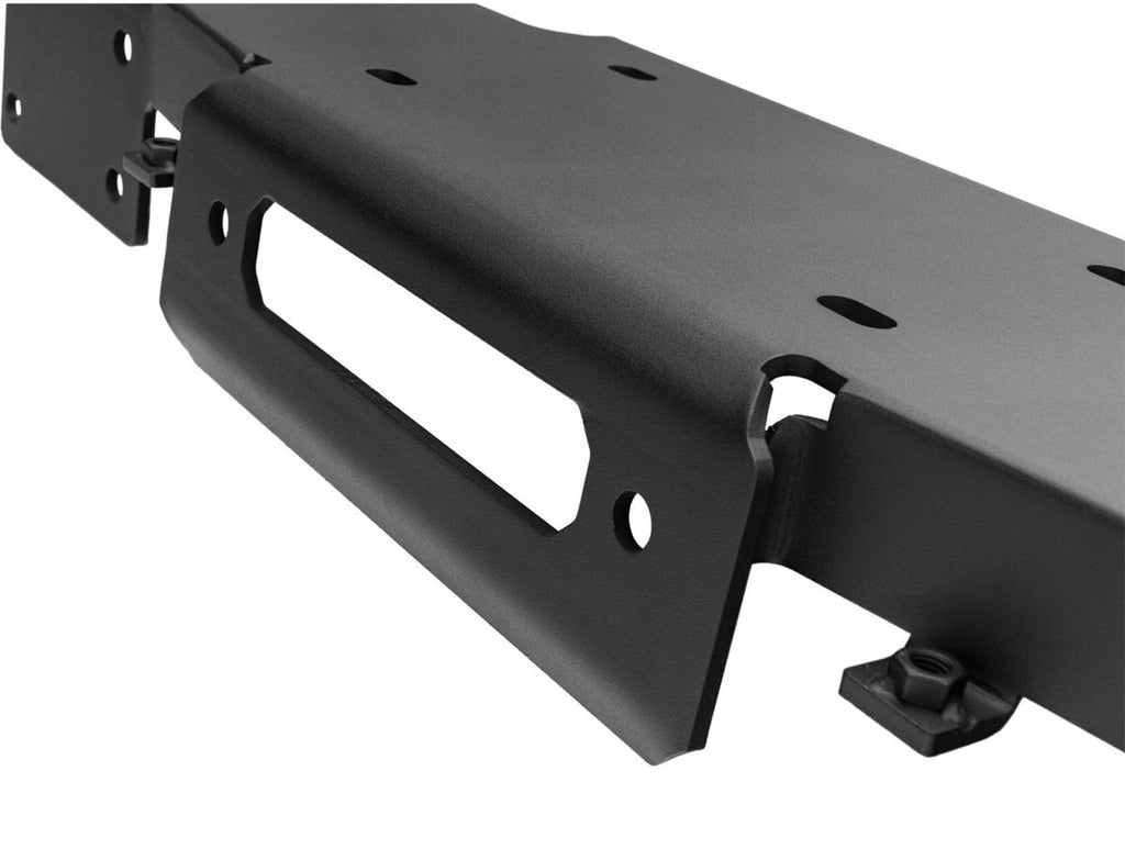 Venator Stubby Front Bumpersatin Blackjeep Rugged Ridge