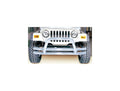 Double Tube Bumper Front 3 Inch Stainless Steel 76-06 CJ/YJ/TJ Rugged Ridge