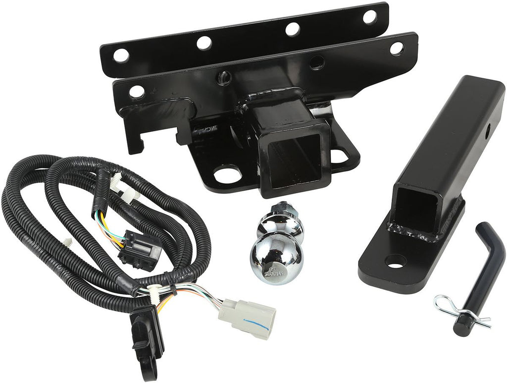 Trailer Hitch Kit 2 Inch Ball 07-18 Jeep Wrangler JK Rugged Ridge
