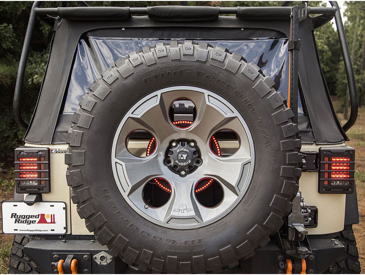 Third Brake Light Ring LED Rugged Ridge