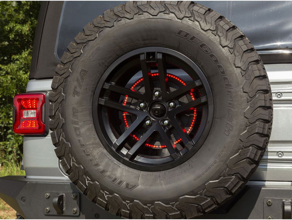 Third Brake Light Ring LED 18-Present Jeep Wrangler Jl/JLU Rugged Ridge