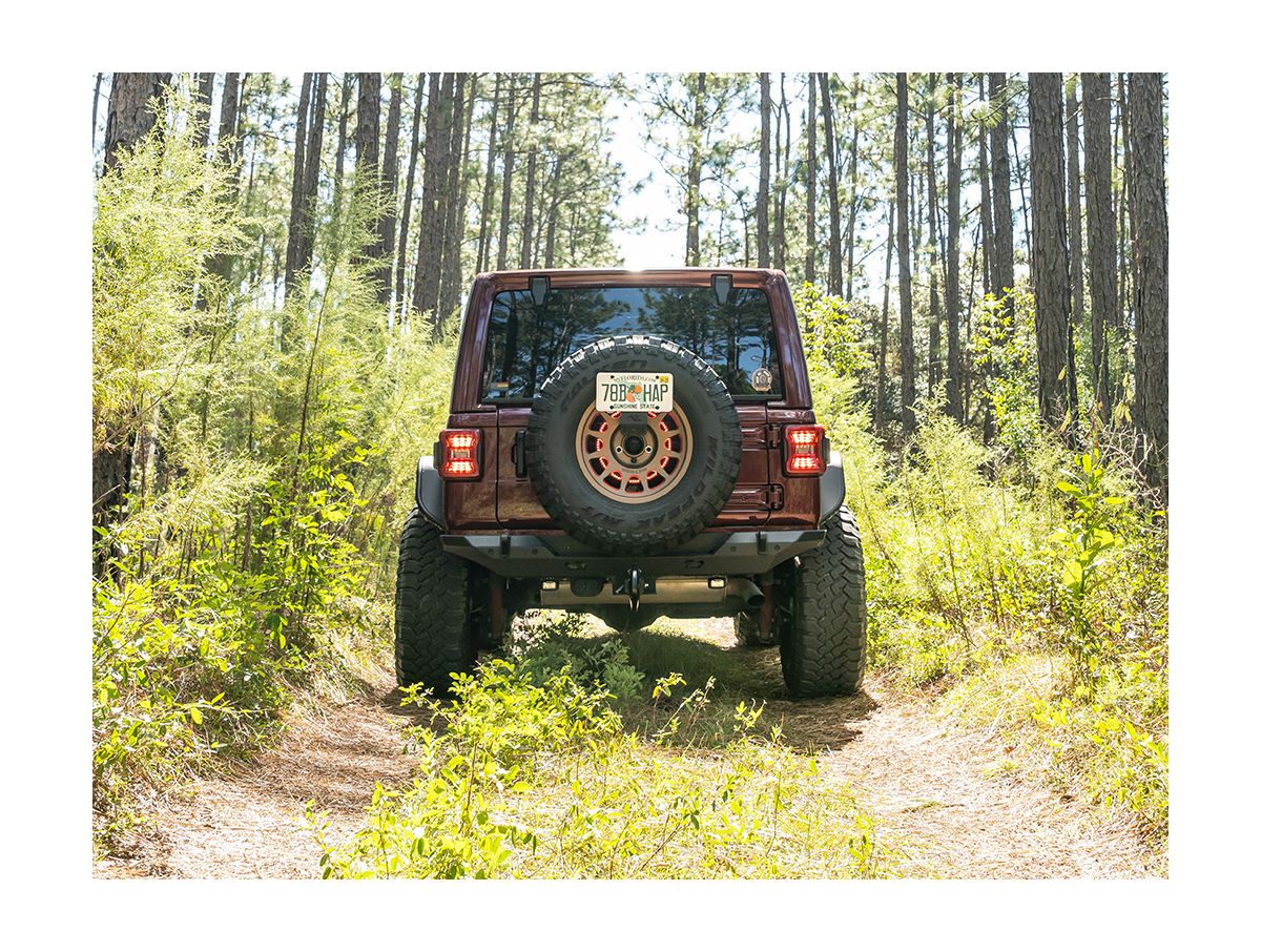 Tag Relocation Bracket Rear 18-Present Jeep Wrangler Jl Rugged Ridge