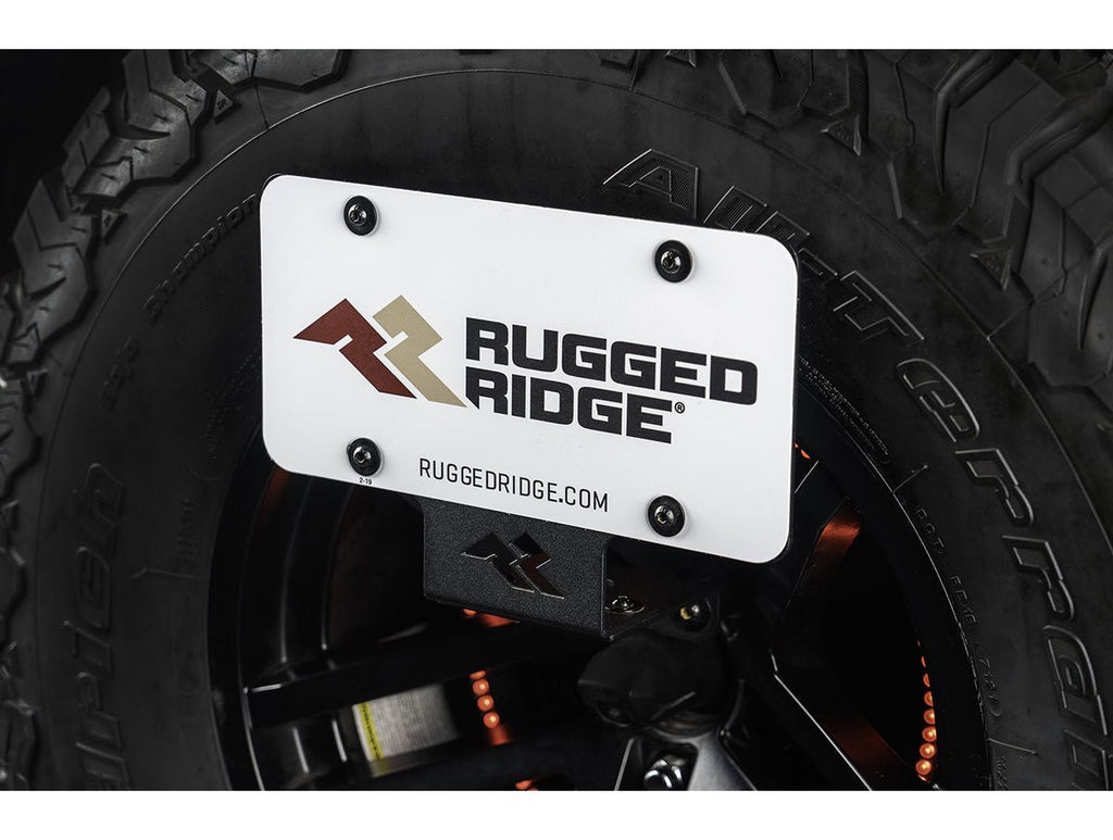Tag Relocation Bracket Rear 18-Present Jeep Wrangler Jl Rugged Ridge