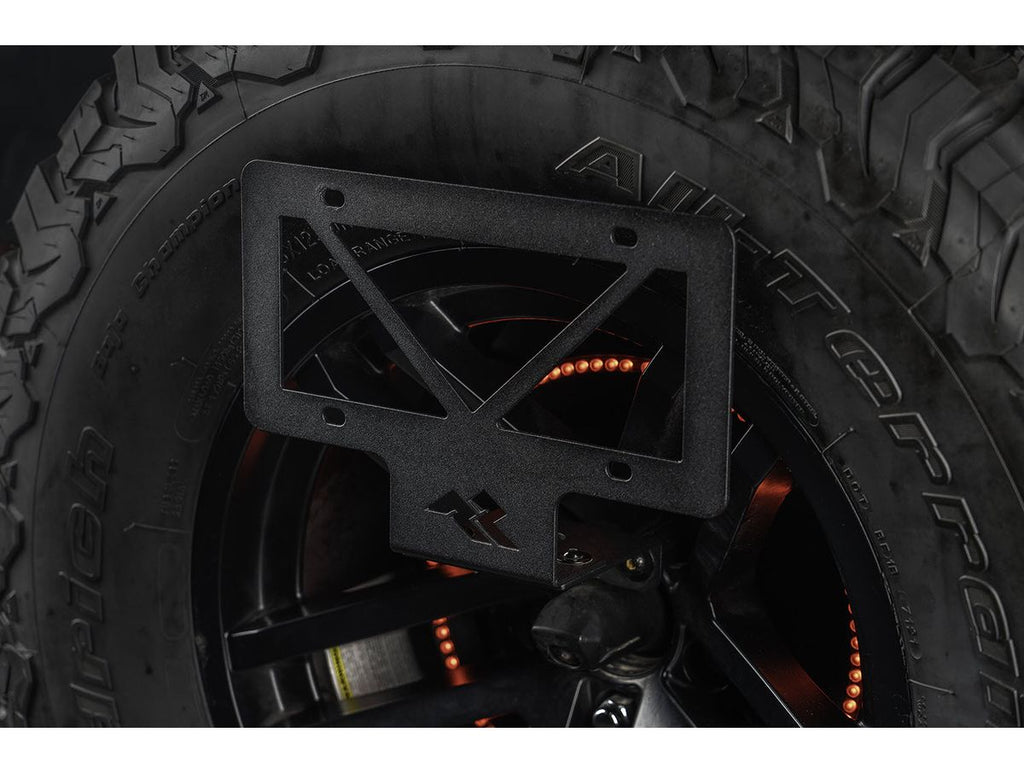 Tag Relocation Bracket Rear 18-Present Jeep Wrangler Jl Rugged Ridge