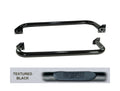 Tube Side Step Kit Round 3 Inch Textured Black 97-06 Jeep Wrangler TJ Rugged Ridge