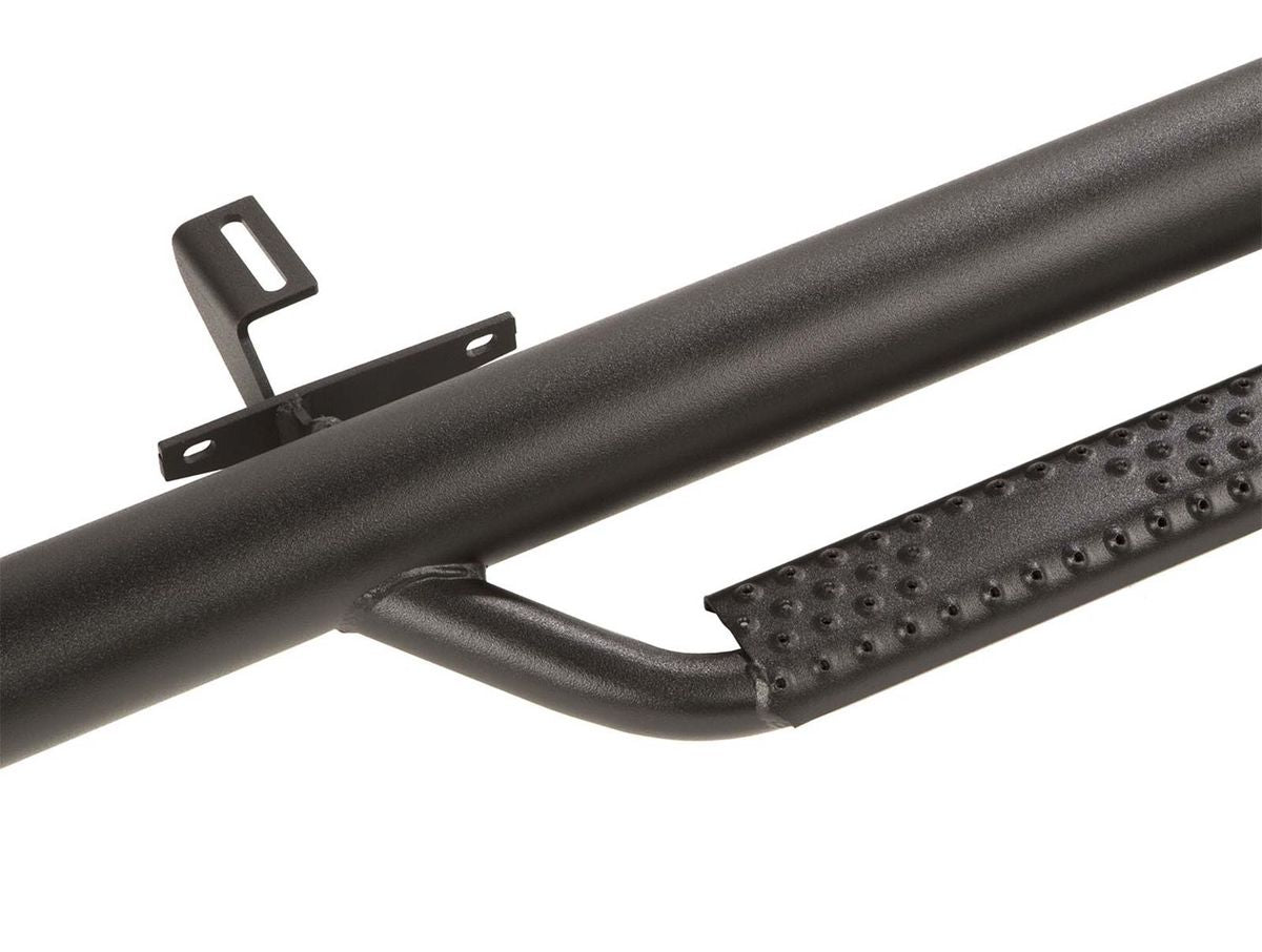 Spartan Nerf Bar Kit Textured Black 07-18 Jeep Wrangler JKU 4 Door Rugged Ridge