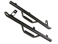 Spartan Nerf Bar Kit Textured Black 97-06 Jeep Wrangler TJ Rugged Ridge