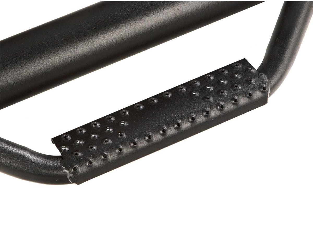 Spartan Nerf Bar Kit Textured Black 97-06 Jeep Wrangler TJ Rugged Ridge