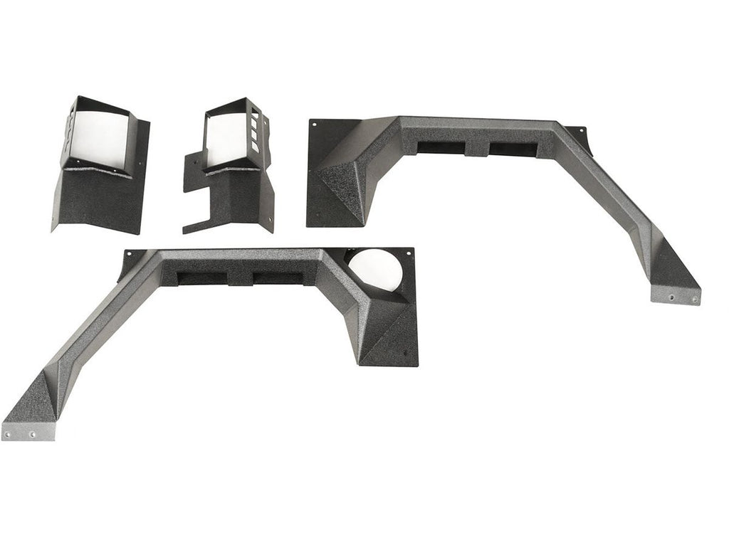 XHD Armor Fender Kit Rear Pair 07-18 Jeep Wrangler JK 2 Door Rugged Ridge