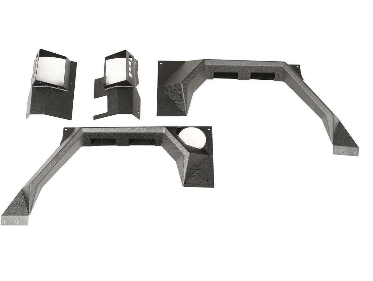 XHD Armor Fender Kit Rear Pair 07-18 Jeep Wrangler JK 2 Door Rugged Ridge