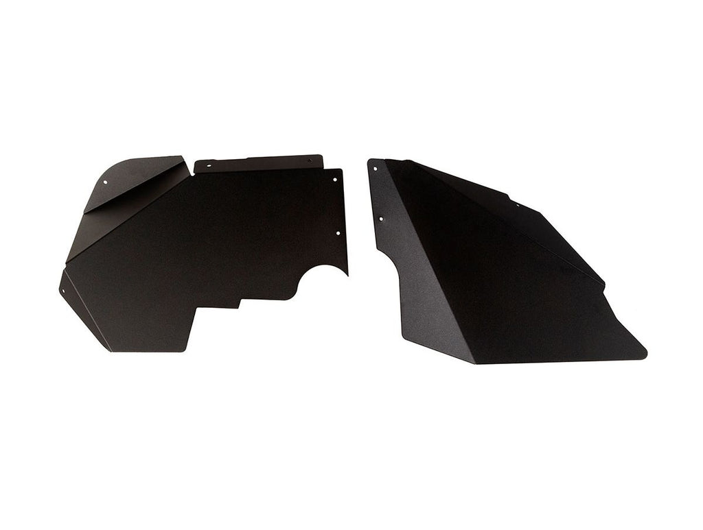 Aluminum Inner Fender Liners Black 07-18 Jeep Wrangler JK Rugged Ridge
