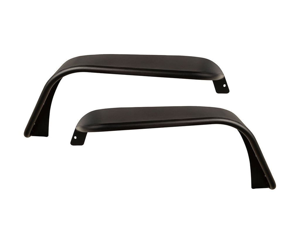 HD Steel Tube Fenders Front Pair Black 18-Present Jeep Wrangler Jl Rugged Ridge