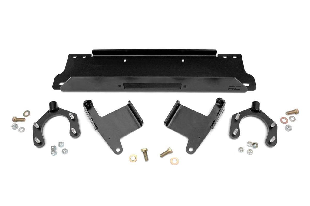Winch Mounting Plate Factory Bmpr Jeep Wrangler JK/Wrangler Unlimited (07-18) Rough Country