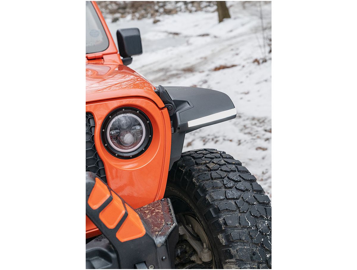 Max Terrain Fender Flare Set Front and Rear 18-Present Jeep Wrangler Jl Rugged Ridge