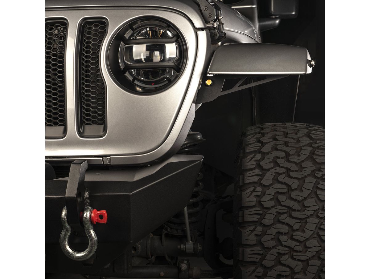 Chop Brackets Front Fender 18-Present Jeep Wrangler & Gladiator Jl/Jt Non-Rubicon Rugged Ridge