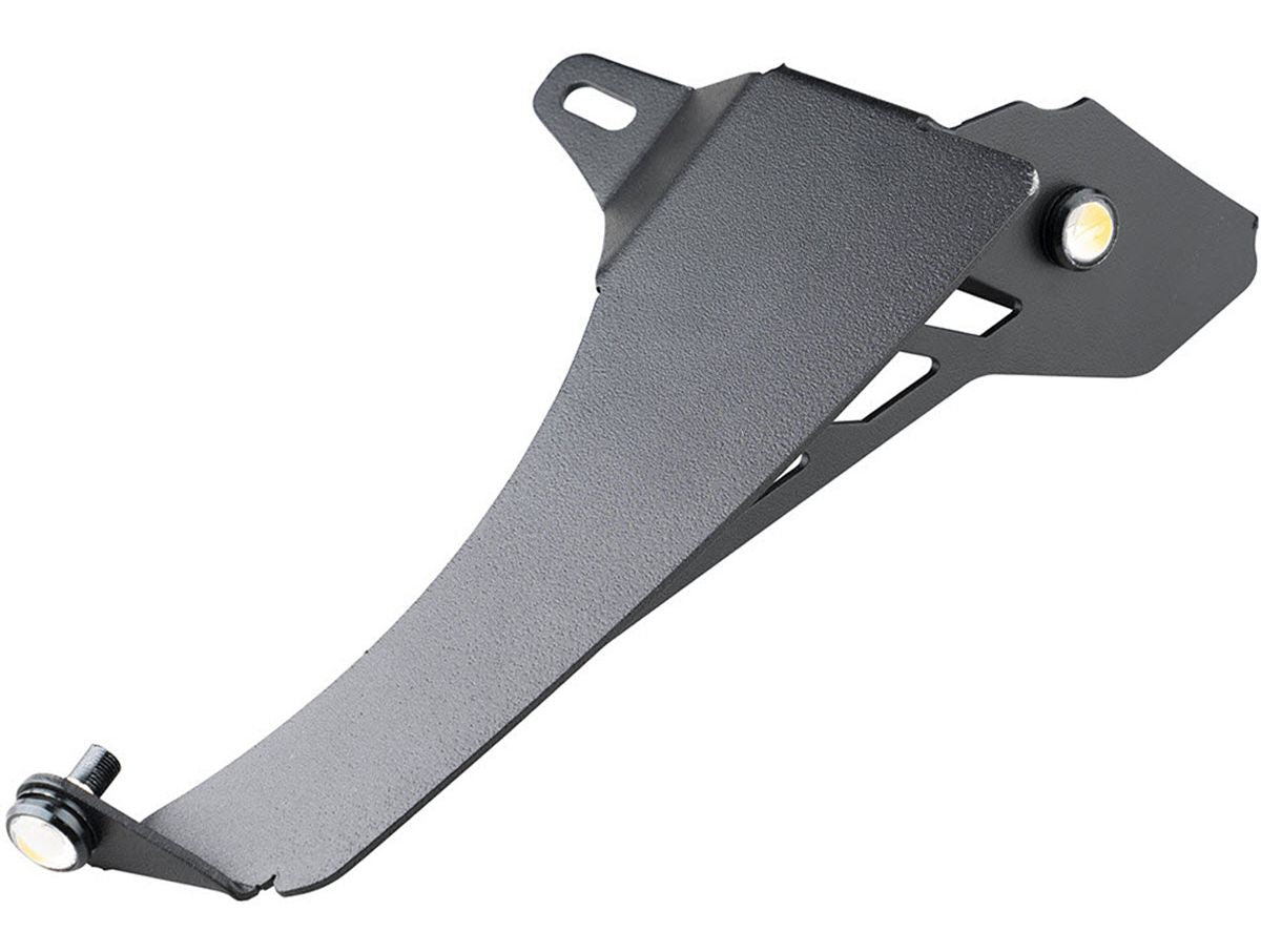 Chop Brackets W/Drl Set Frnt Black Jeep Rugged Ridge