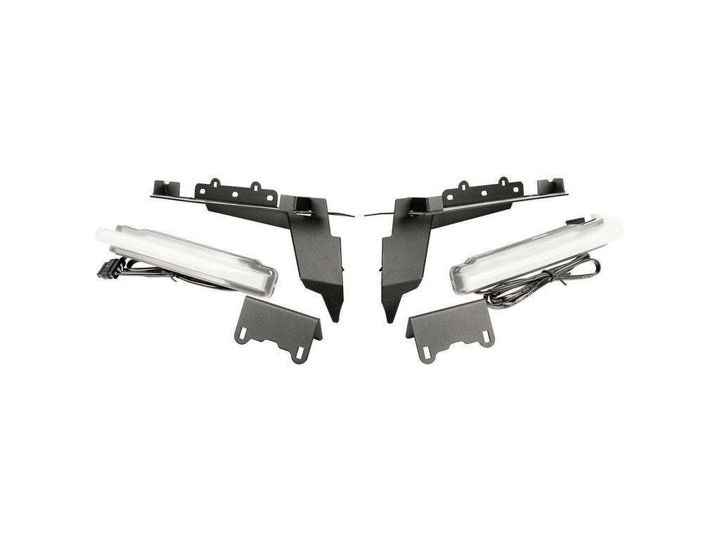 Chop Brackets W/Drl Set Front 18-Present Wrangler Jl & 20-Present JT Rubicon Rugged Ridge