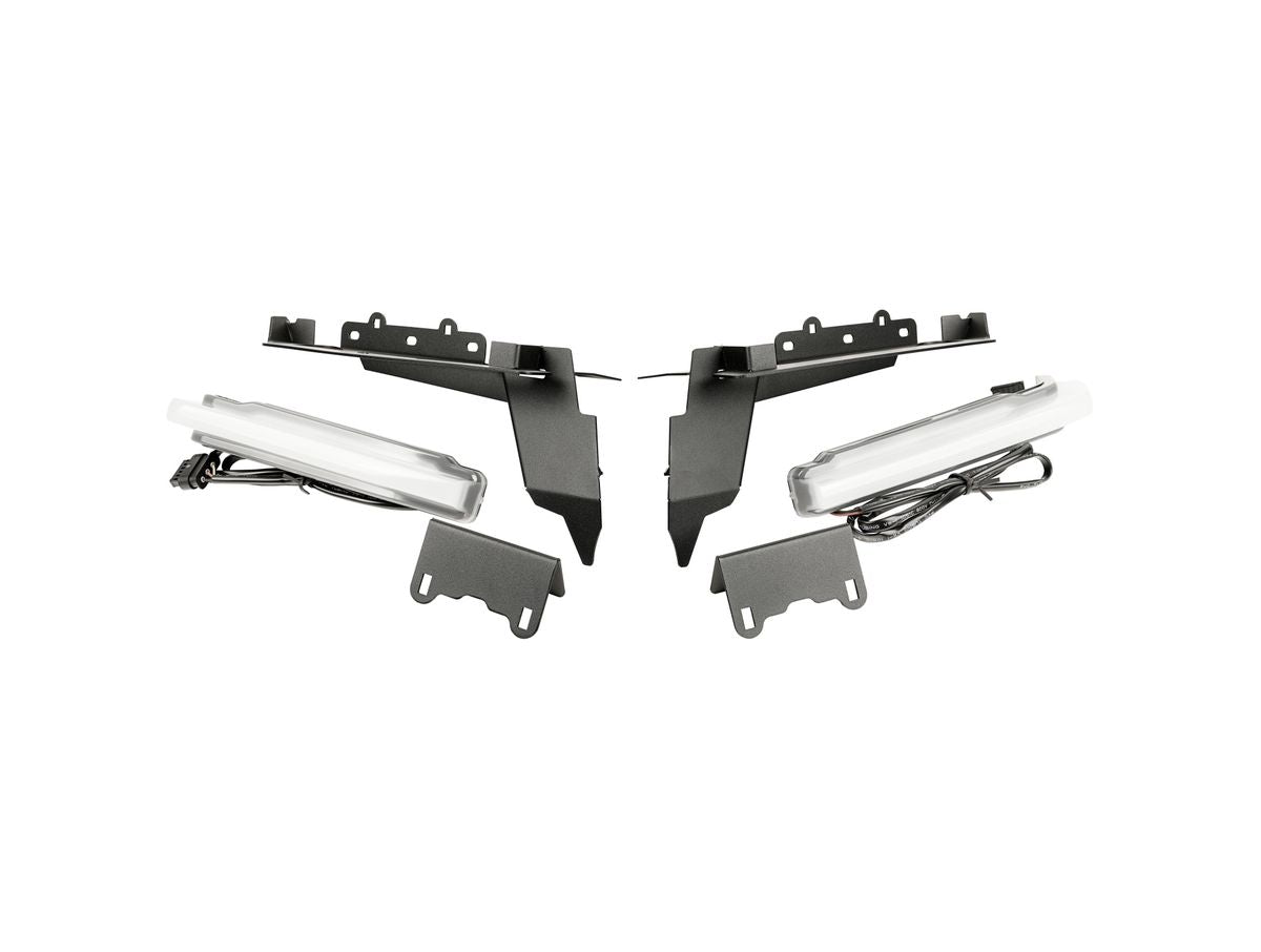 Chop Brackets W/Drl Set Front 18-Present Wrangler Jl & 20-Present JT Rubicon Rugged Ridge