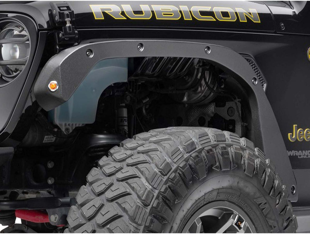 Fender Flare Delete Kit F/R Black Jeep Rugged Ridge