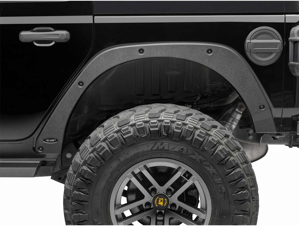 Fender Flare Delete Kit F/R Black Jeep Rugged Ridge