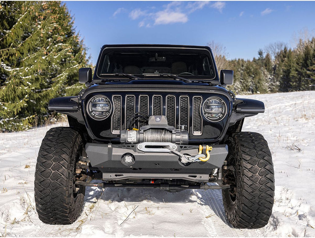 Hood Guard Body Armor Black Jeep Rugged Ridge