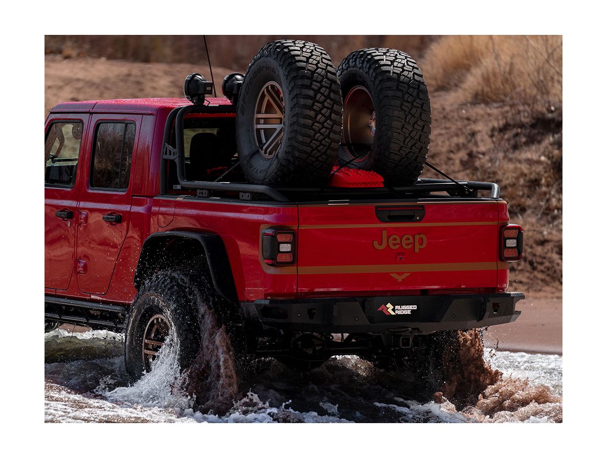 Sport Rack Black Jeep Rugged Ridge