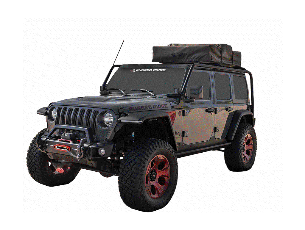 Roof Top Tent Black Universal Rugged Ridge