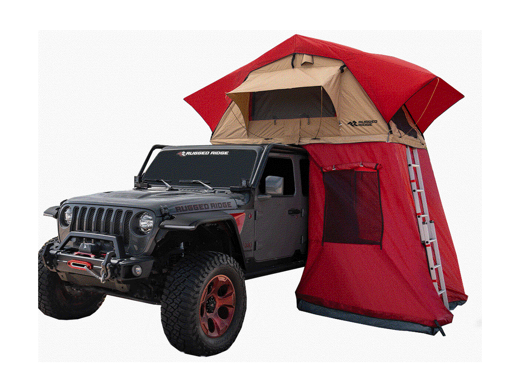 Roof Top Tent Black Universal Rugged Ridge