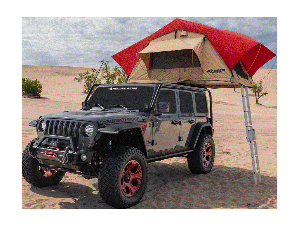 Roof Top Tent Black Universal Rugged Ridge