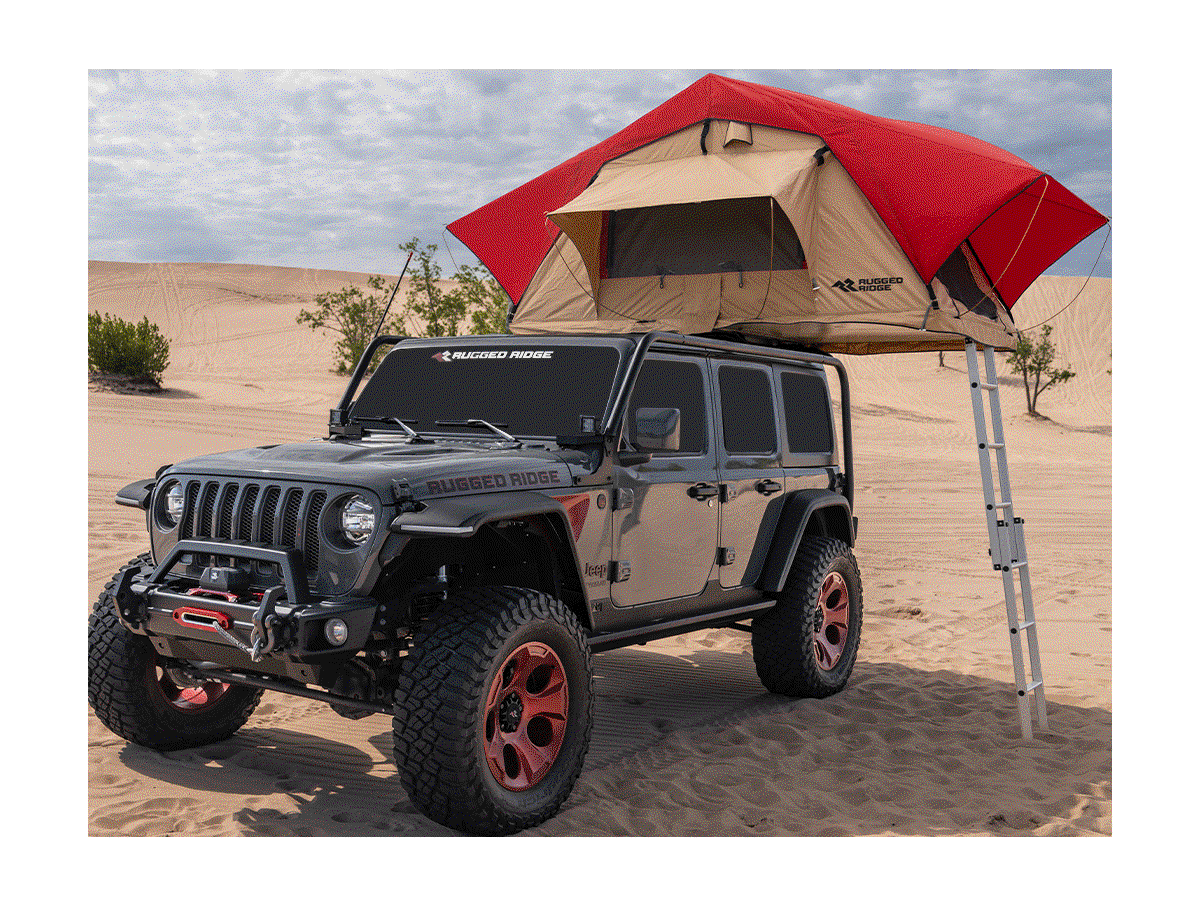 Roof Top Tent Black Universal Rugged Ridge