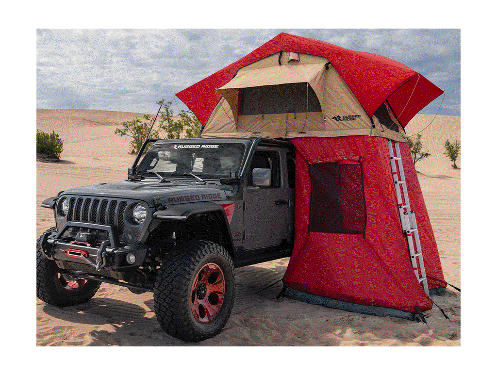 Roof Top Tent Black Universal Rugged Ridge