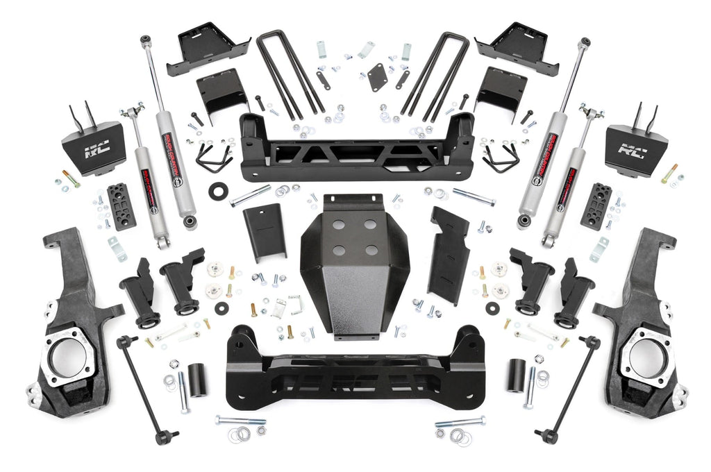 7 Inch Lift Kit Torsion Drop Silverado/Sierra 2500HD/3500HD (20-26) Rough Country