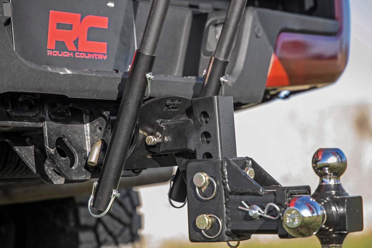 Flag Pole Holder Dual 2 Inch Hitch Rough Country