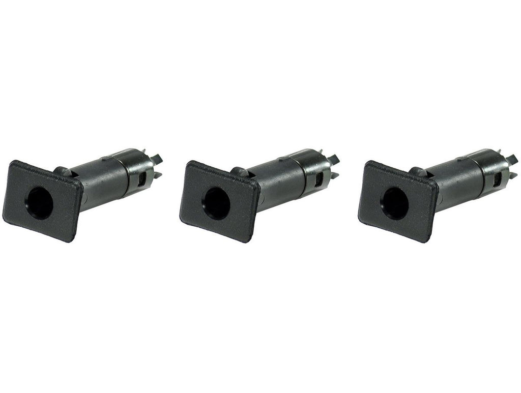 Half Door Insert Kit Black 87-06 Jeep Wrangler YJ/TJ Rugged Ridge