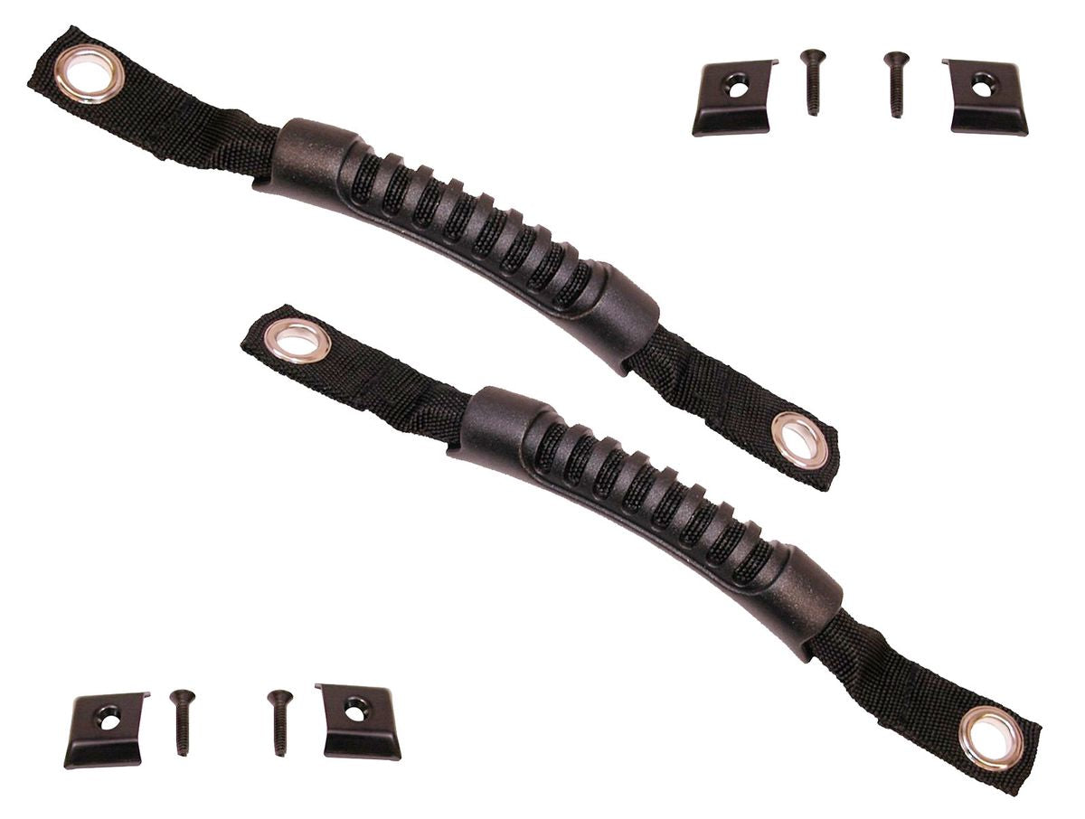 Door Pull Straps 76-95 Jeep CJ/Wrangler YJ Rugged Ridge