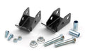 Shock Relocation Brackets Rear Jeep Wrangler TJ (97-06)/Wrangler Unlimited (04-06) Rough Country