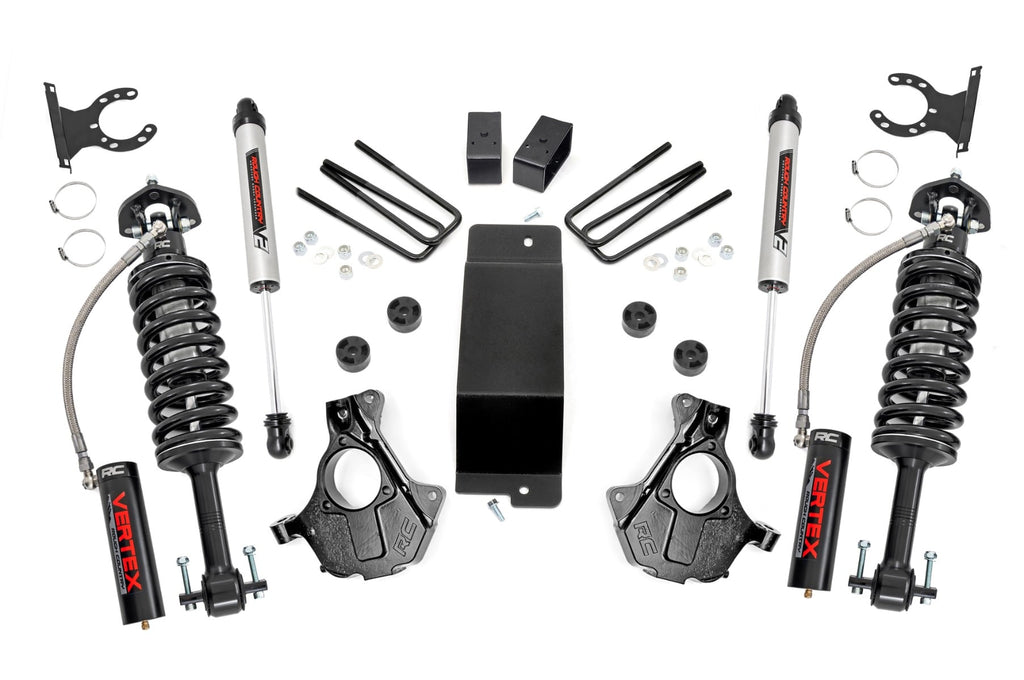 3.5 Inch Lift Kit Cast Steel LCA Vertex/V2 Silverado/Sierra 1500 (07-13) Rough Country