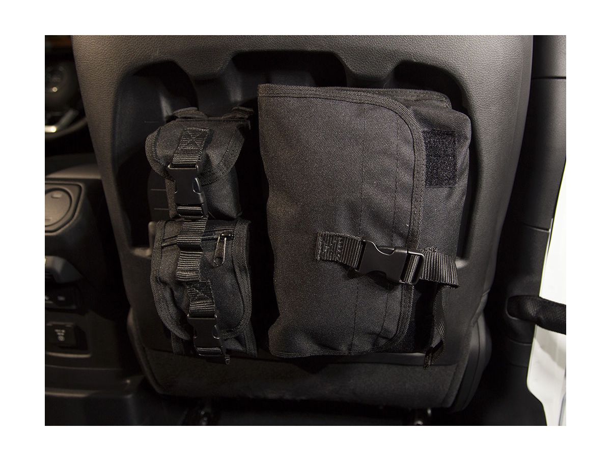 Roll Bar Storage Bag Sys. Molle 18-Present Jeep Wrangler / 20-Present Gladiator (Rubicon) Rugged Ridge