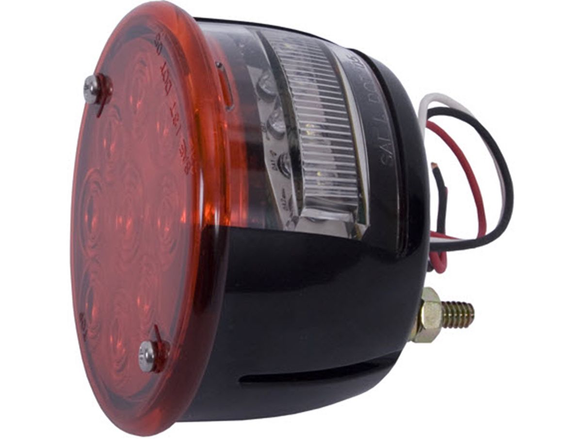 Tail Light Assembly Left LED 46-75 Willys/Jeep CJ Rugged Ridge
