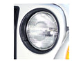 Headlight Bezel Kit Black 97-06 Jeep Wrangler TJ Rugged Ridge