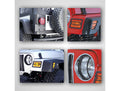 Euro Guard Kit Black Stainless Steel 8 Piece 97-06 Wrangler TJ Rugged Ridge