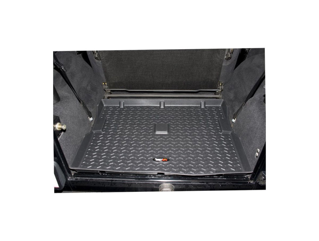 All Terrain Cargo Liner Black 76-06 Jeep CJ7/Wrangler YJ/TJ/LJ Rugged Ridge
